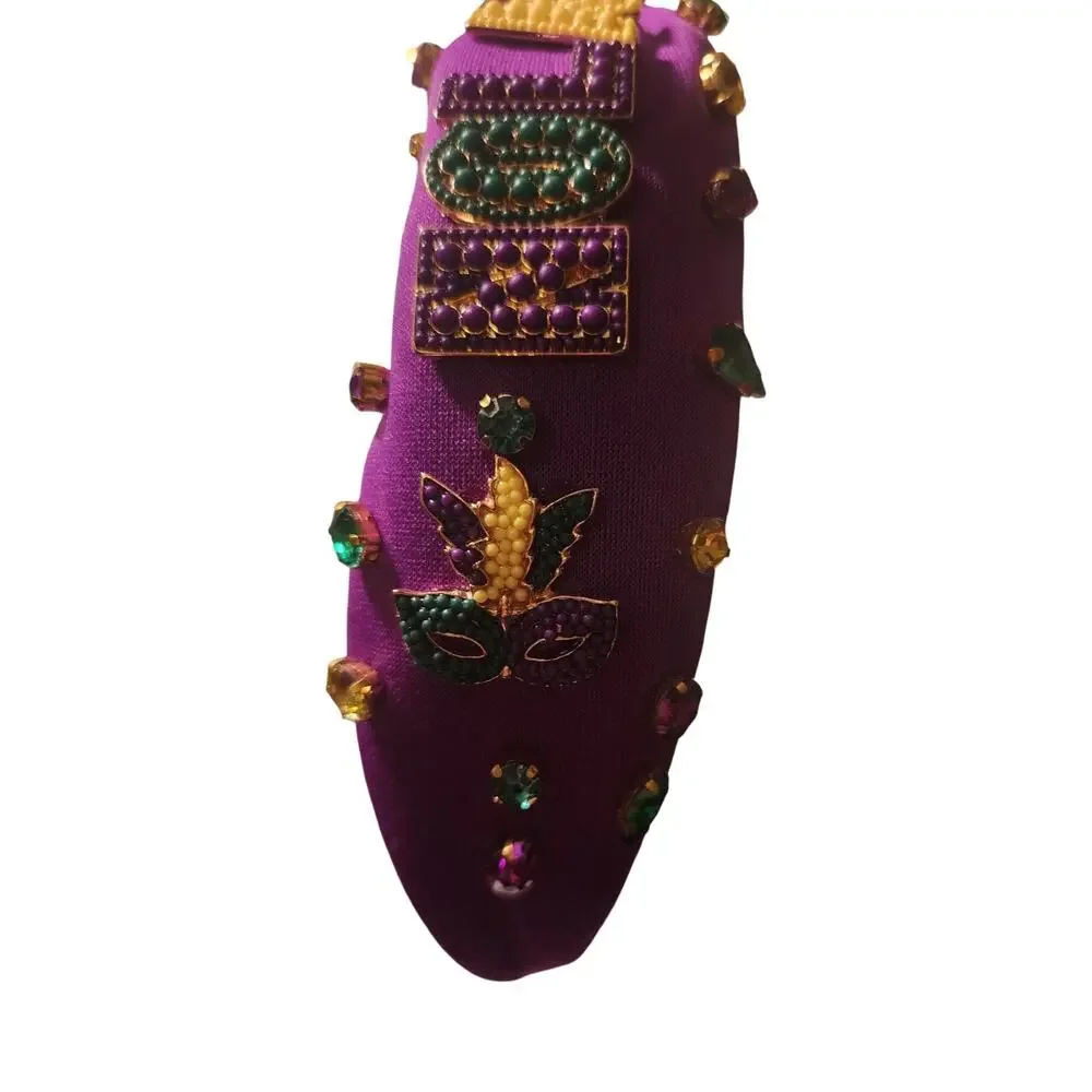 Mardi Gras Purple Knotted 